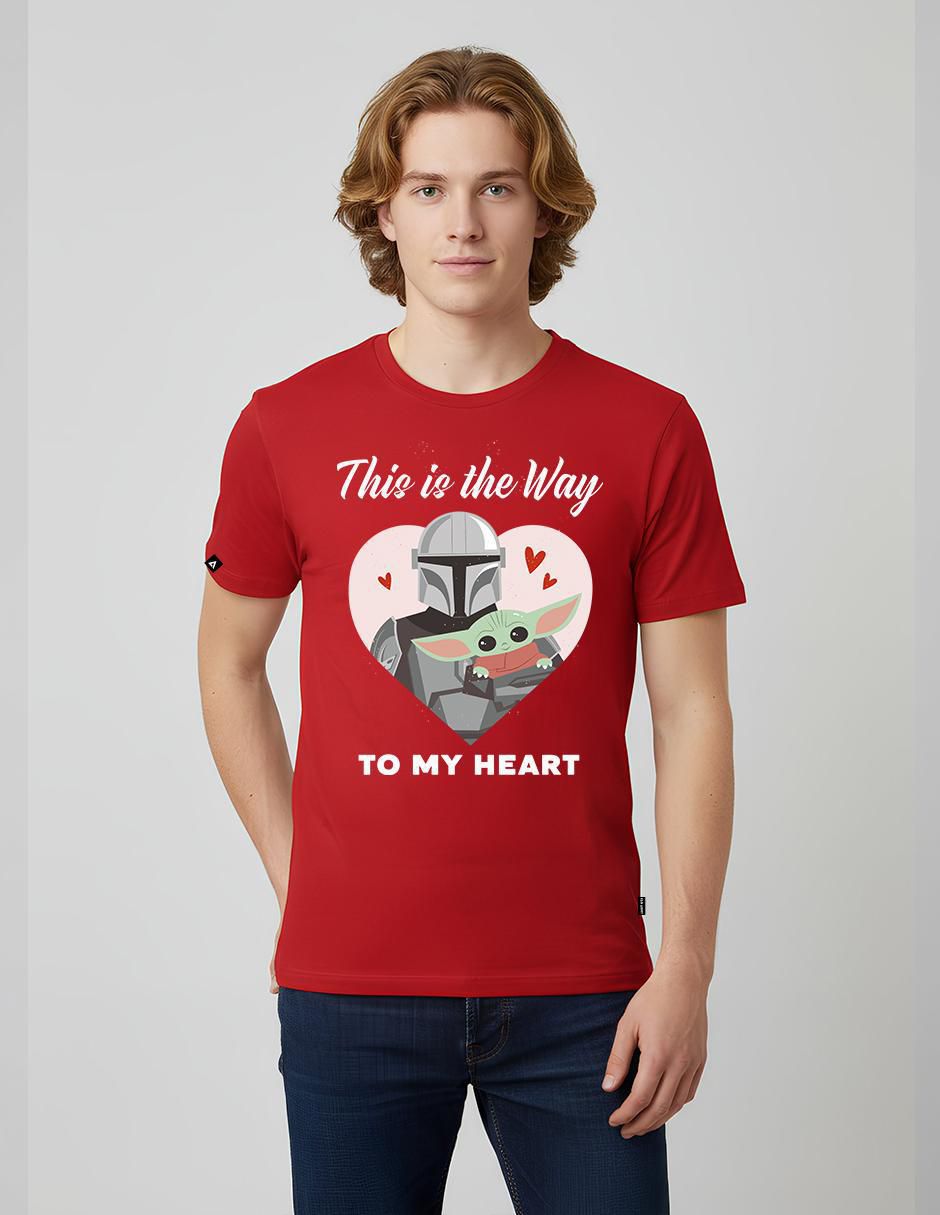 Playera star wars cuello redondo para hombre