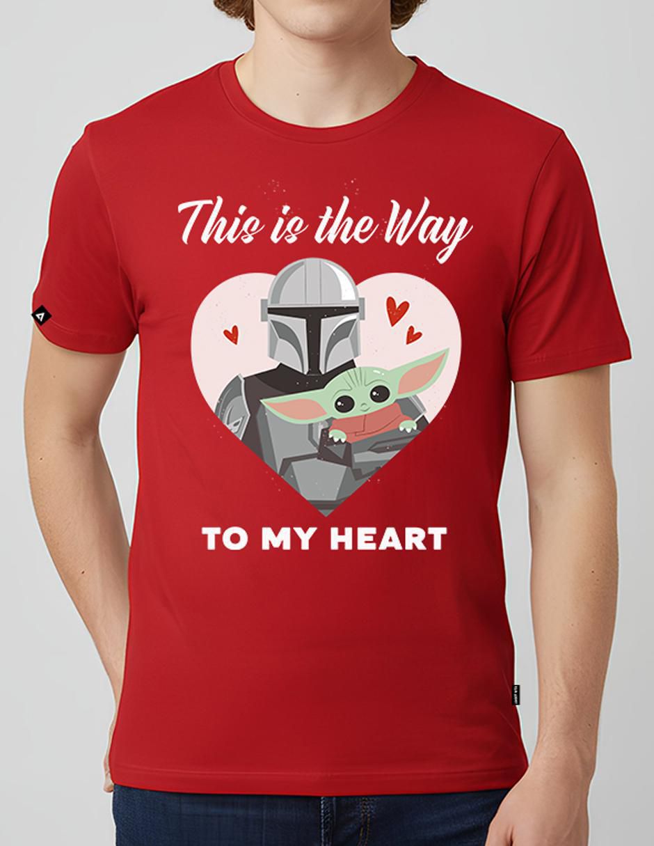 Playera star wars cuello redondo para hombre