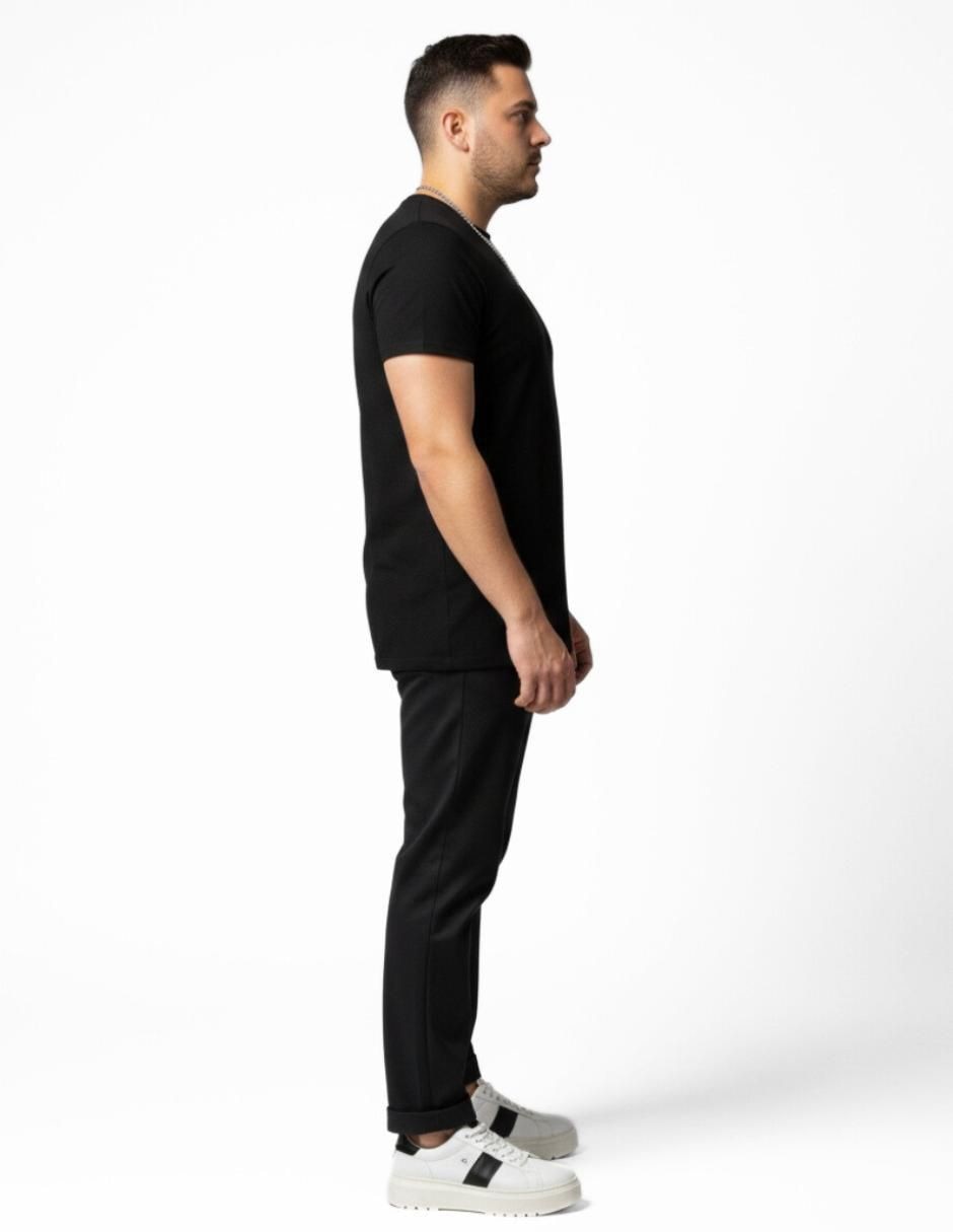 Set playera cuello tortuga para hombre 3