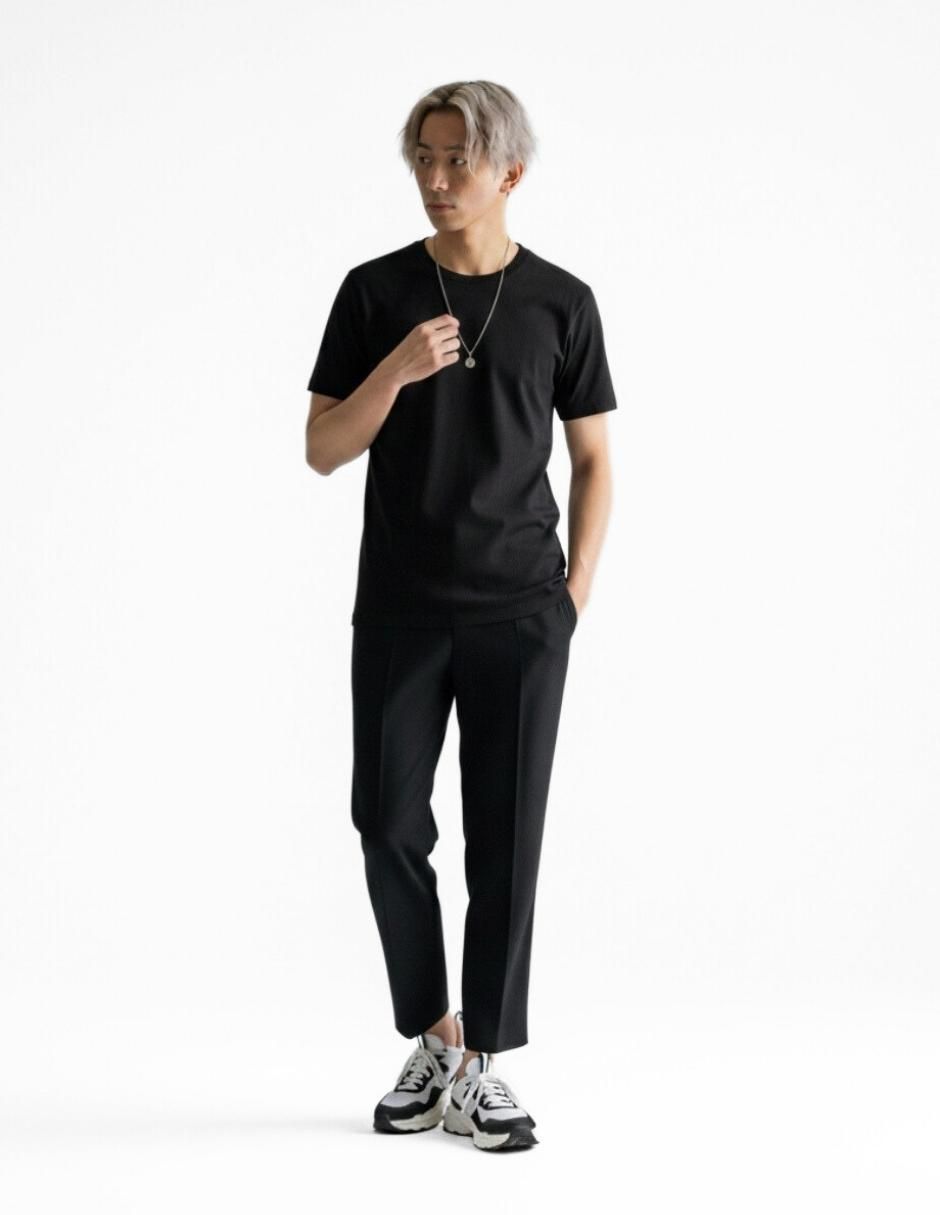 Set playera cuello redondo para hombre 7