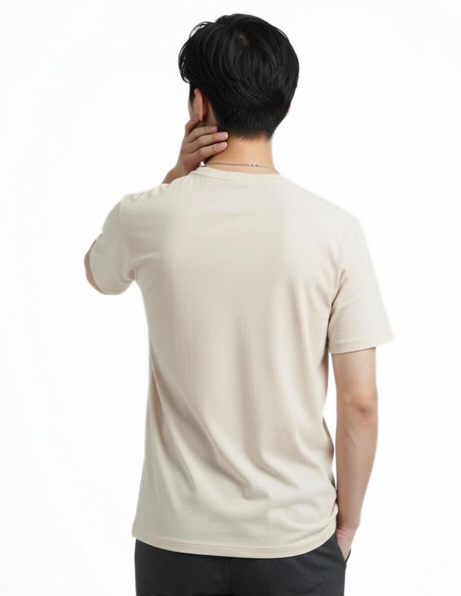 Set playera cuello redondo para hombre 10