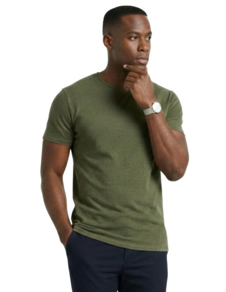 Set playera cuello redondo para hombre Set playera cuello redondo para hombre