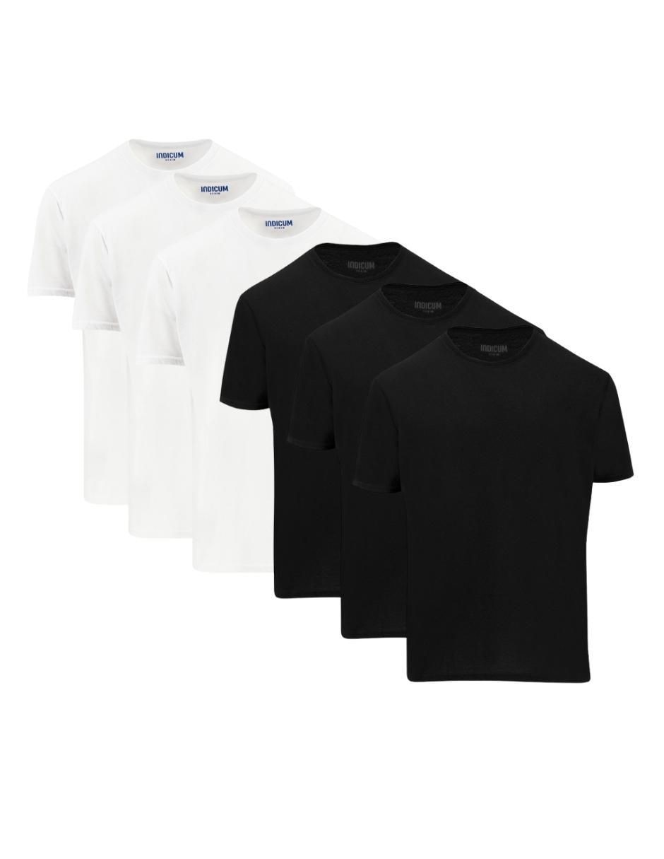 Set playera cuello redondo para hombre Set playera cuello redondo para hombre