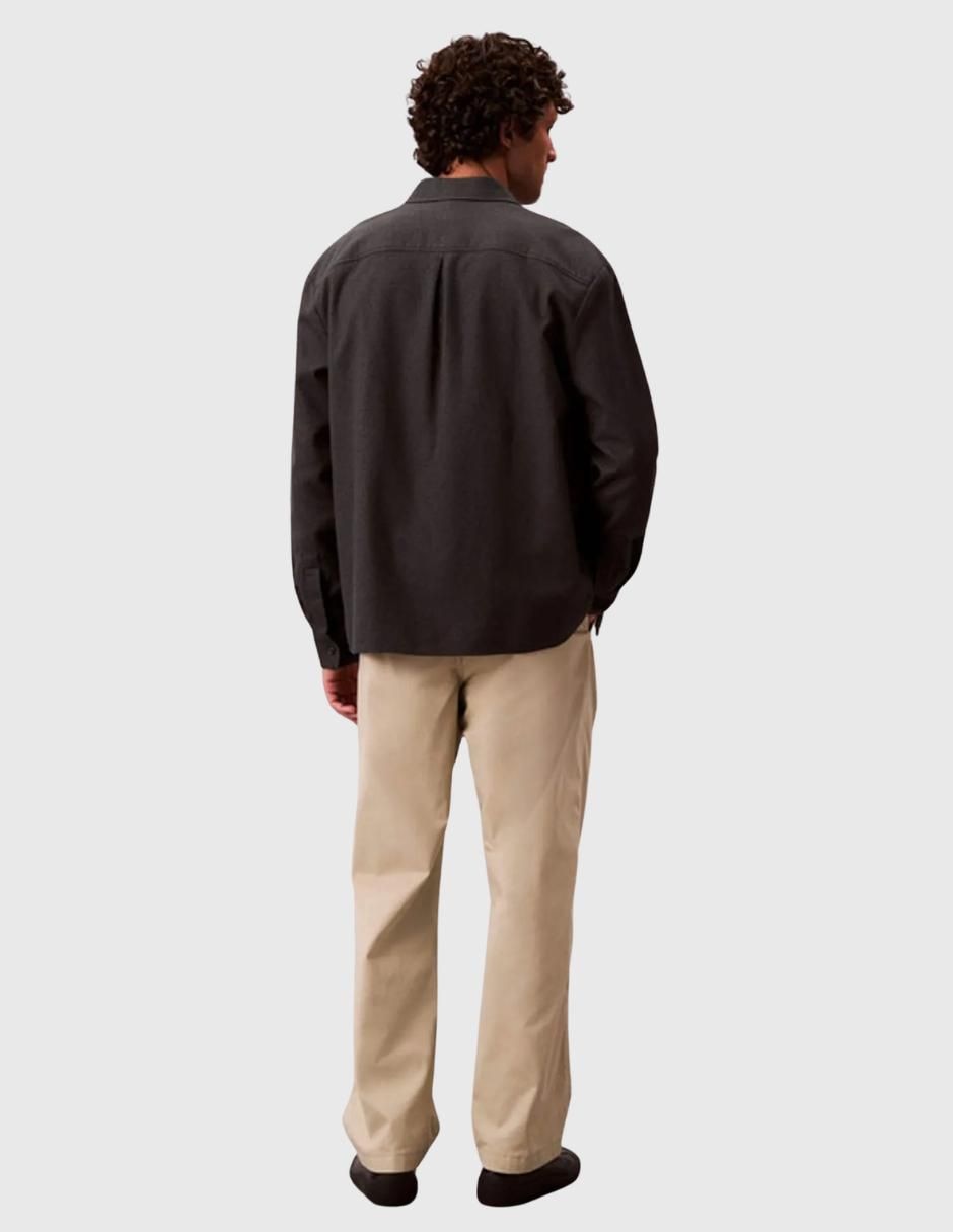 Pantalón business casual regular de algodón para hombre 5