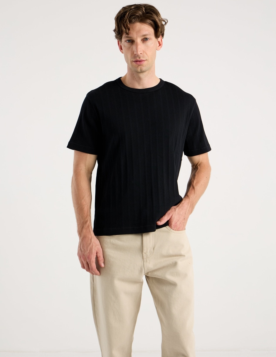 Playera cuello redondo para hombre Playera cuello redondo para hombre