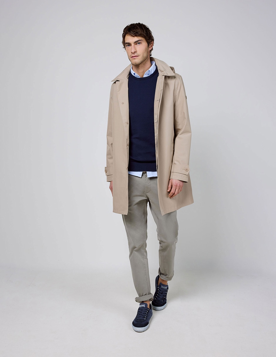 Gabardina largo para hombre Gabardina largo para hombre
