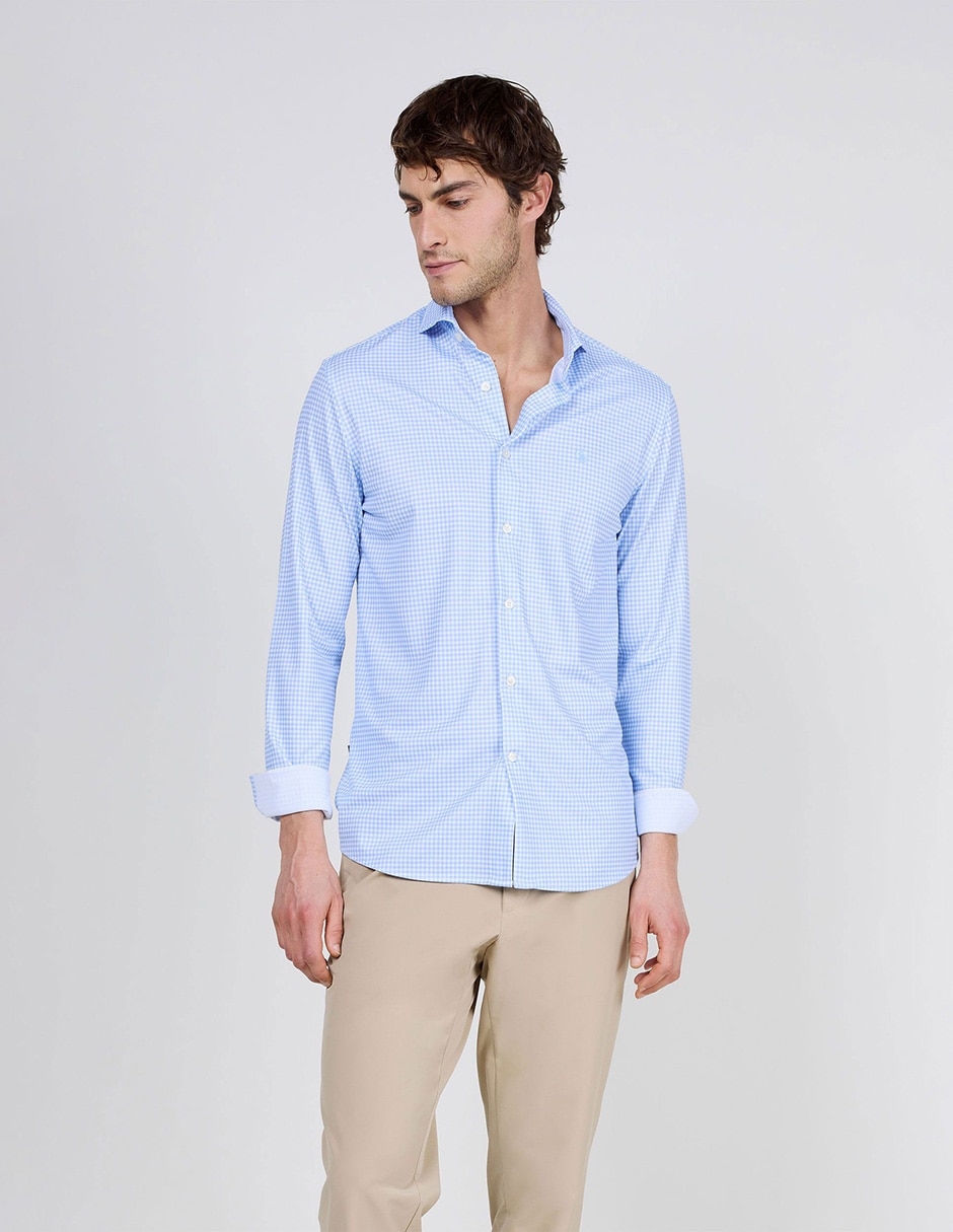 Camisa casual manga larga para hombre Camisa casual manga larga para hombre