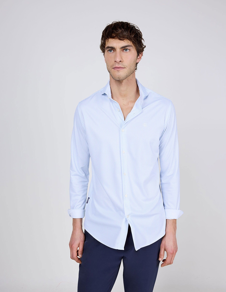 Camisa casual manga larga para hombre Camisa casual manga larga para hombre