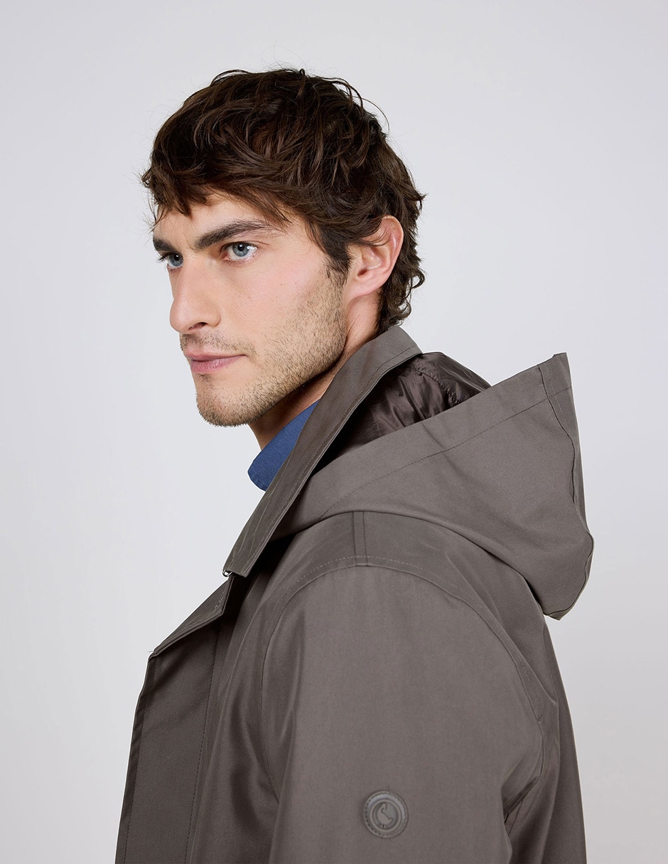 Gabardina largo para hombre 2