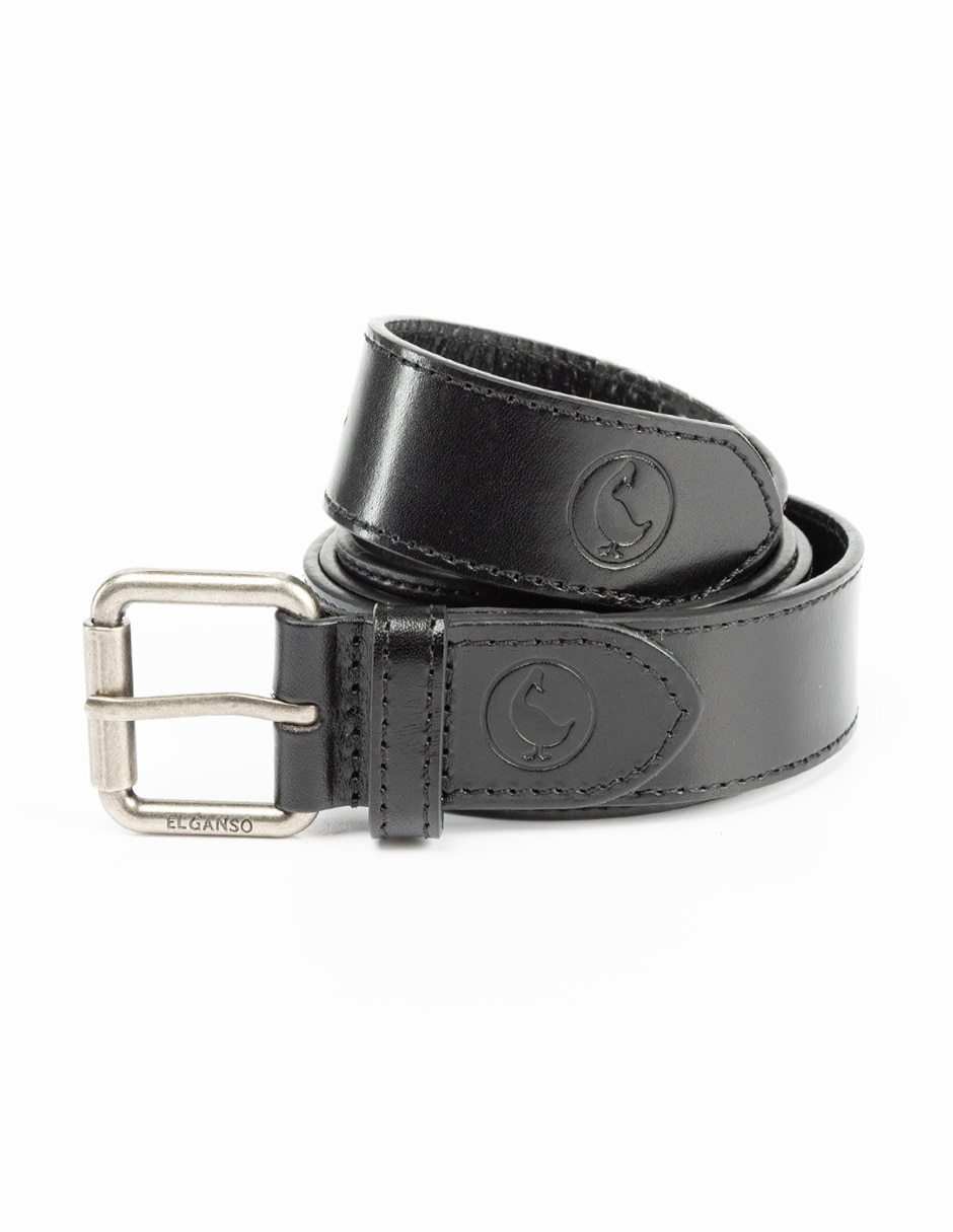 Cinturón de piel bovino para hombre