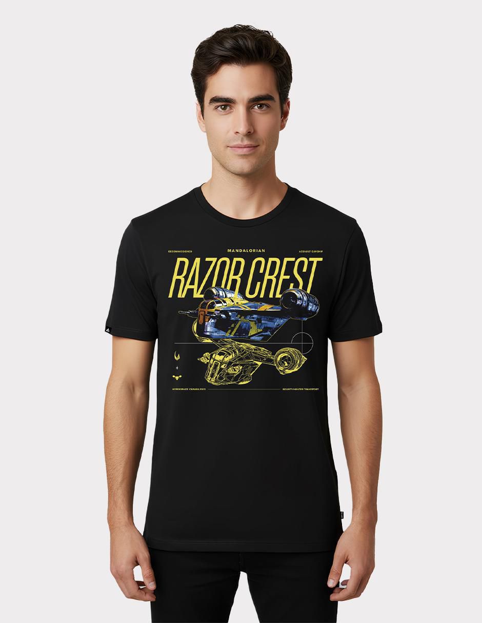Playera cuello redondo para hombre