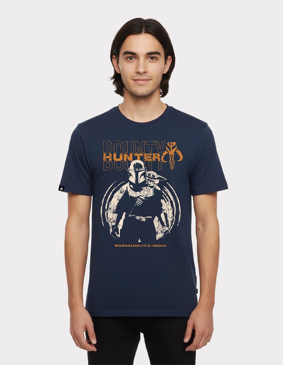 Playera cuello redondo para hombre
