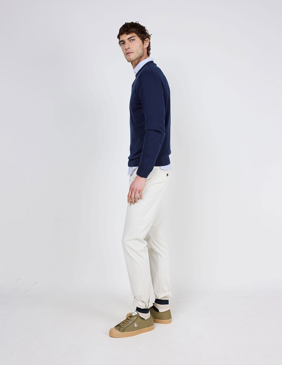 Suéter cuello redondo para hombre 5
