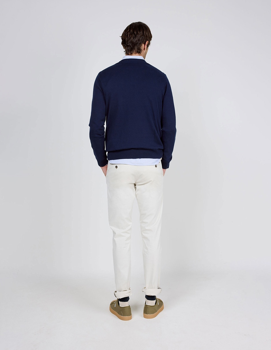 Suéter cuello redondo para hombre 6