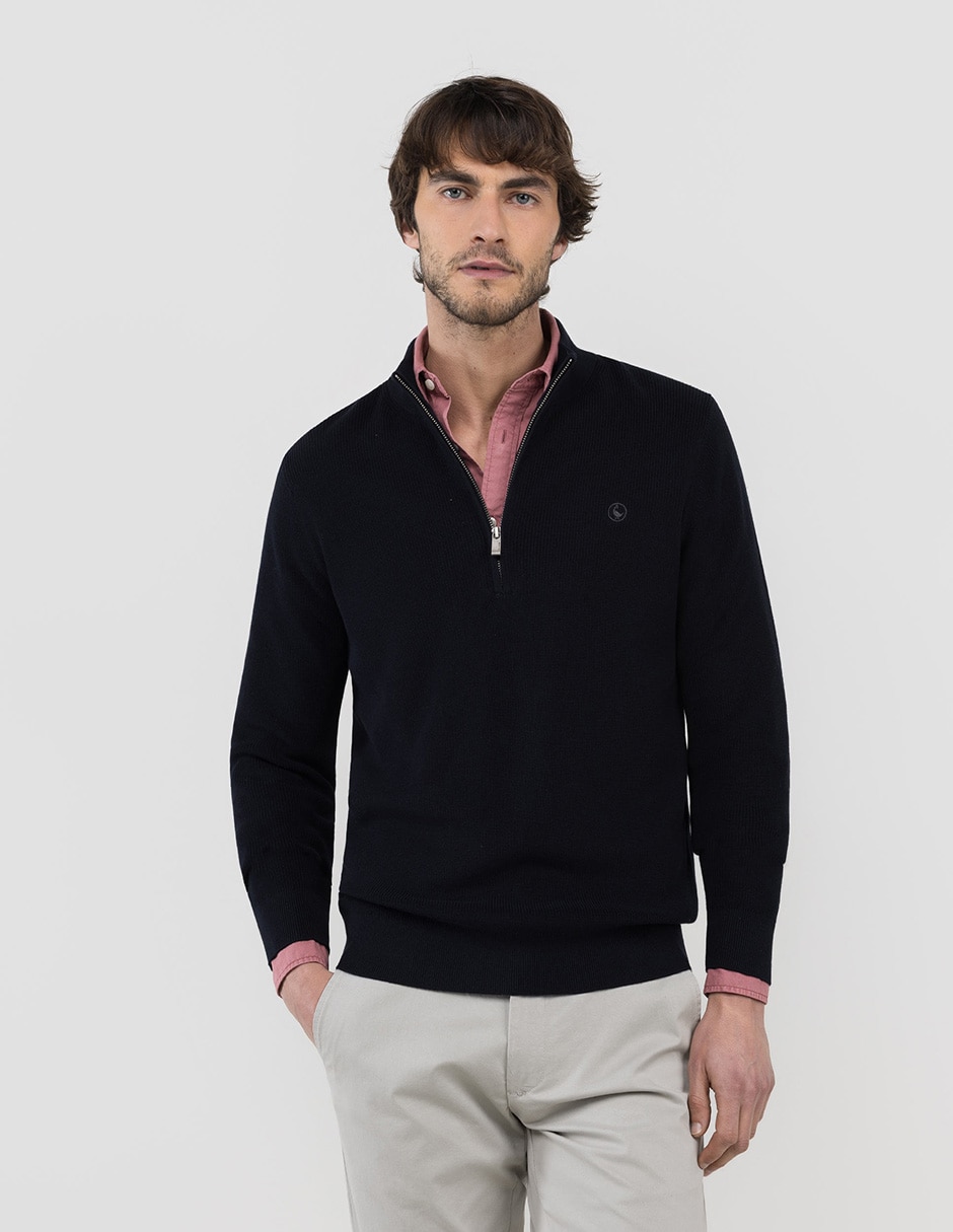 Suéter cuello alto para hombre Suéter cuello alto para hombre