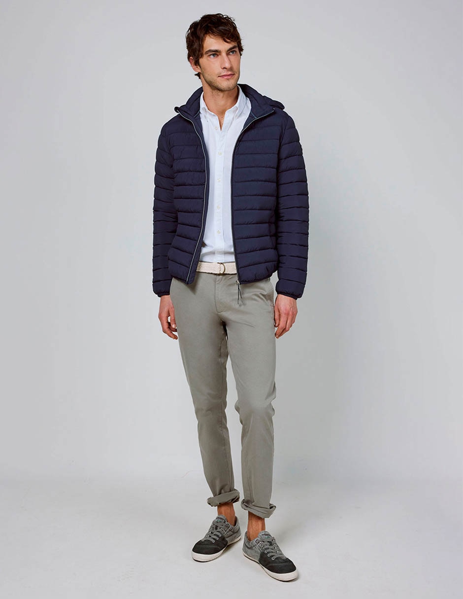 Chamarra acolchada para hombre