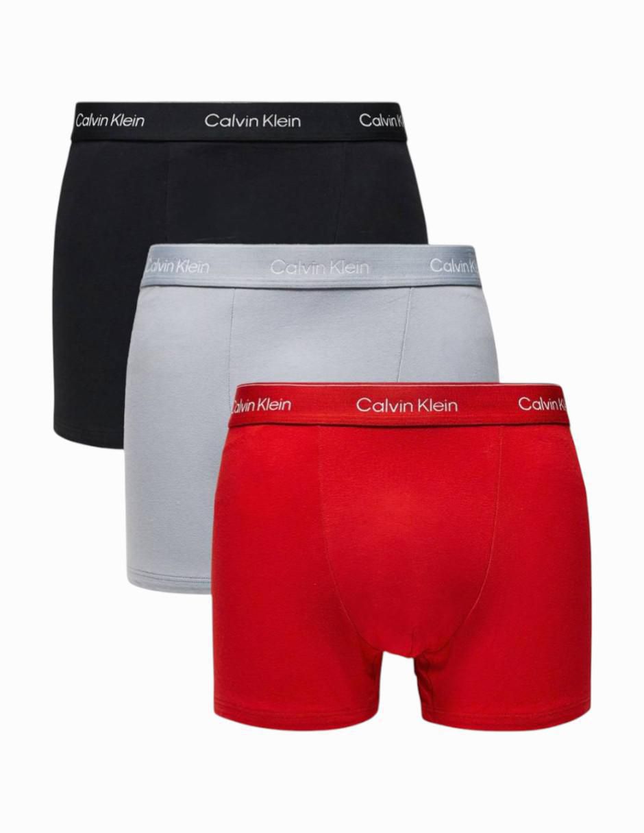 Bóxer brief de algodón y elastano para hombre 3 piezas 2