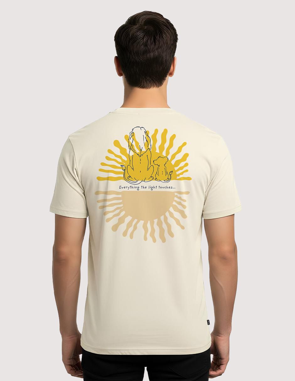 Playera cuello redondo para hombre