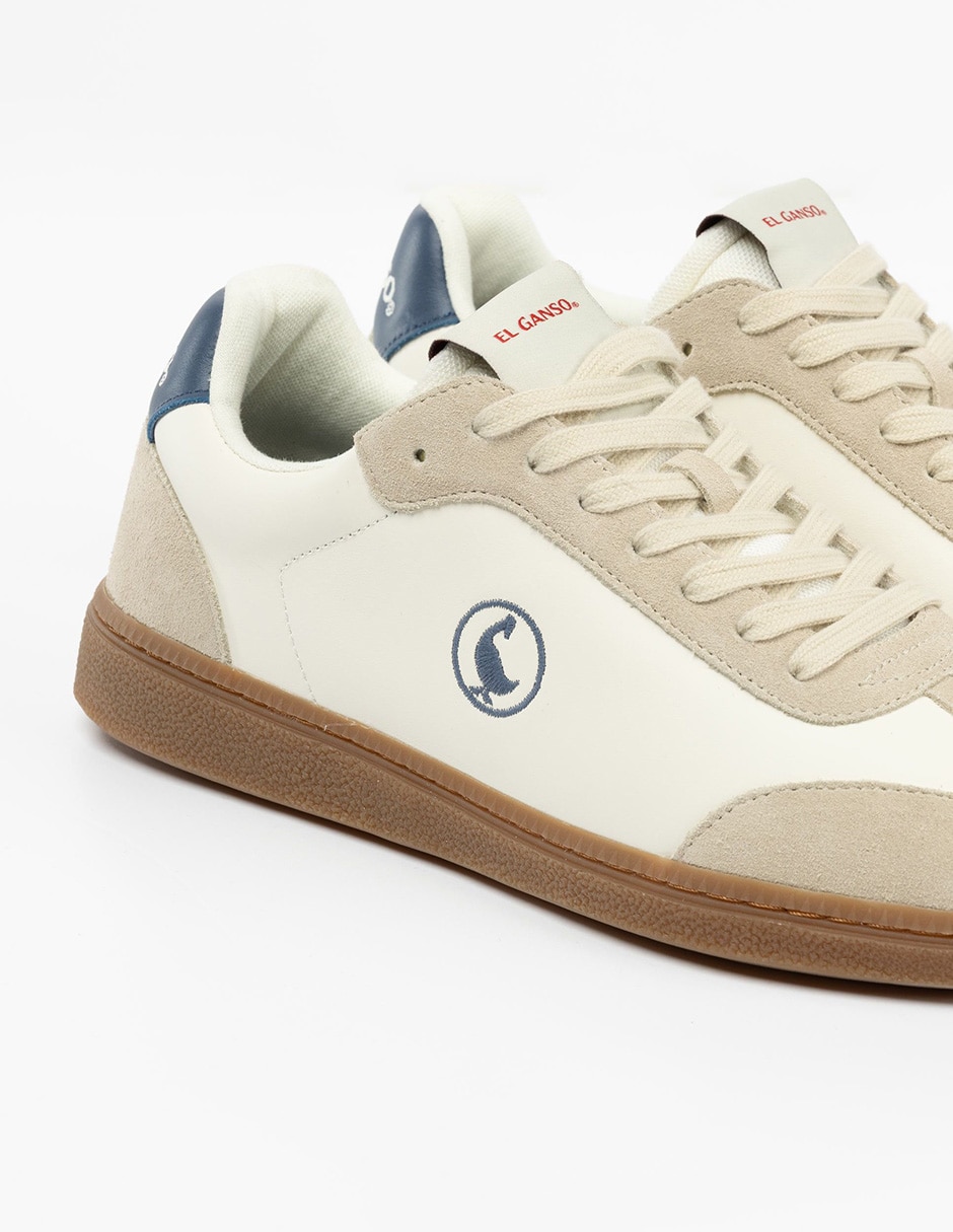 Tenis de piel para hombre 5