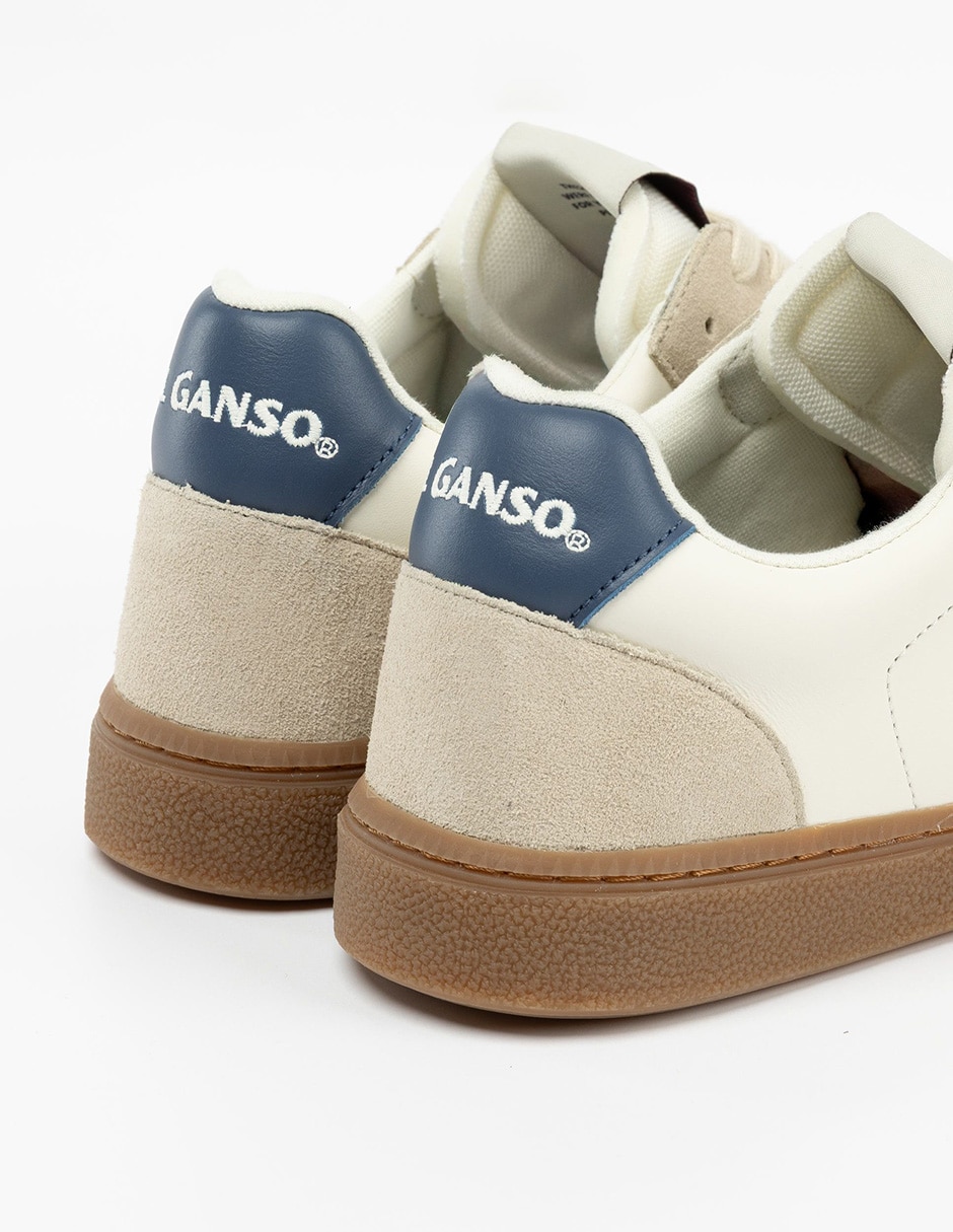 Tenis de piel para hombre 6
