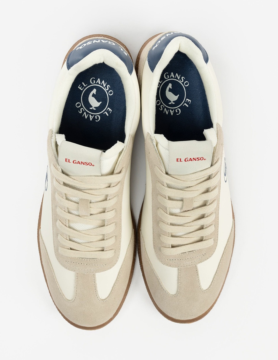 Tenis de piel para hombre 7