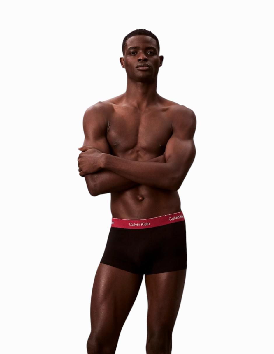 Bóxer trunk de algodón para hombre 3 piezas 3