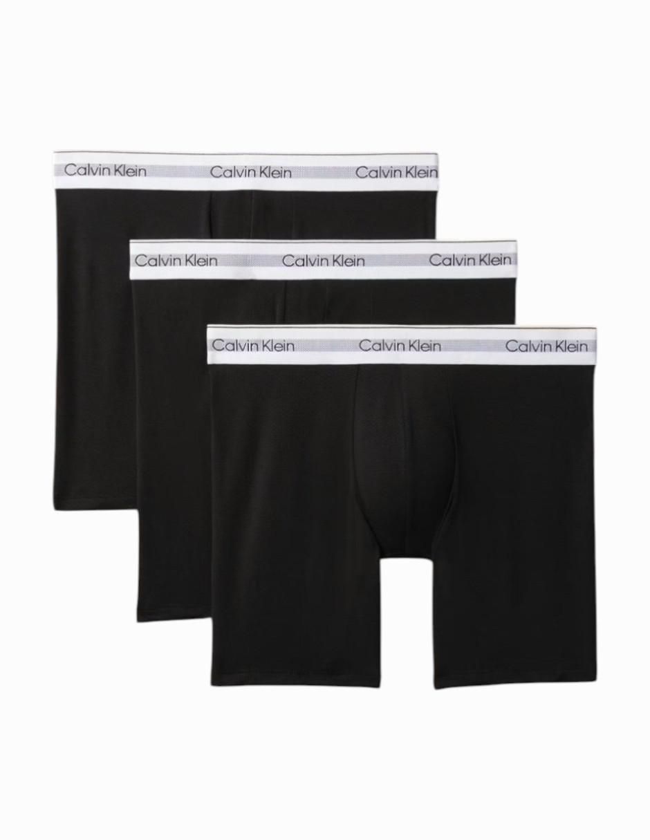 Bóxer brief de microfibra para hombre 3 piezas 2