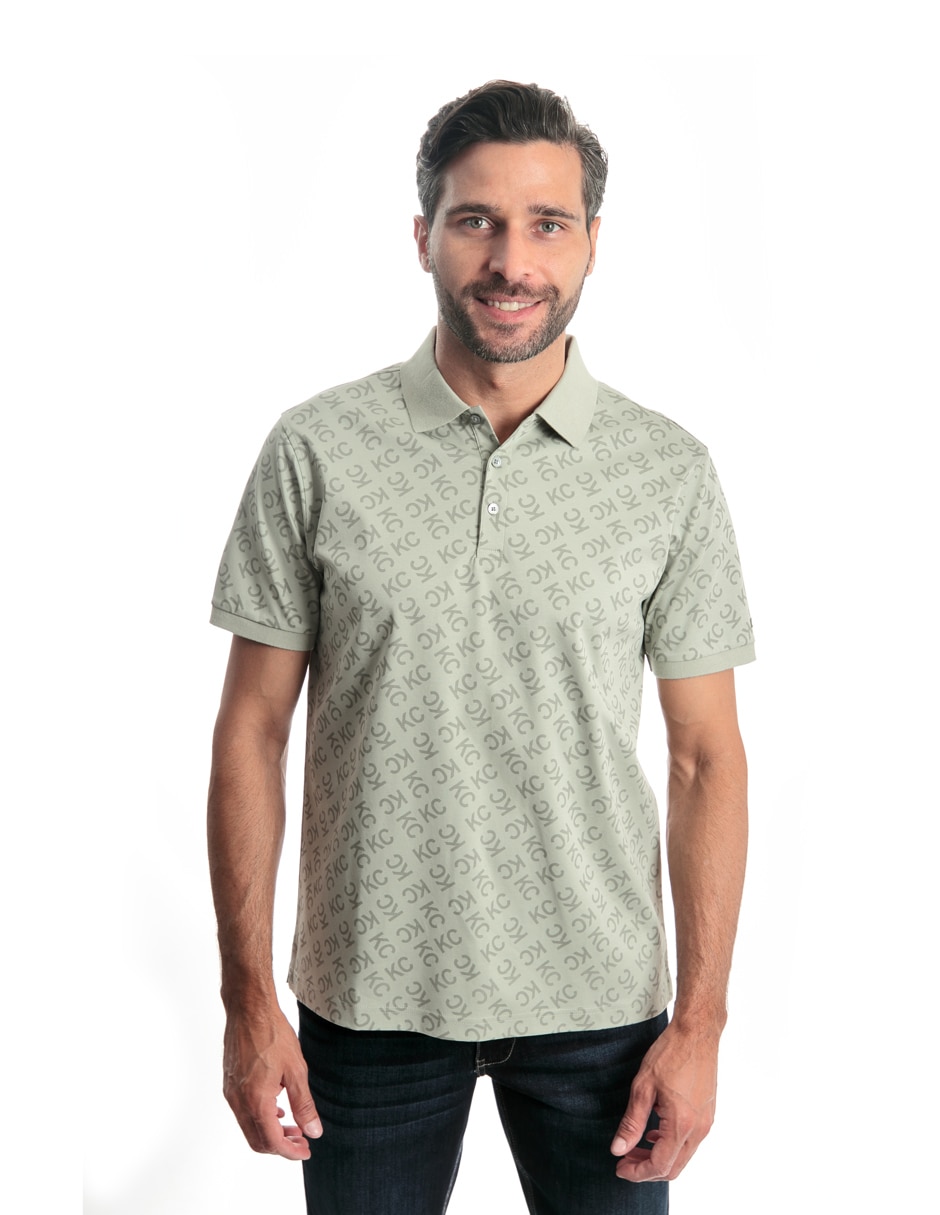 Playera tipo polo para hombre