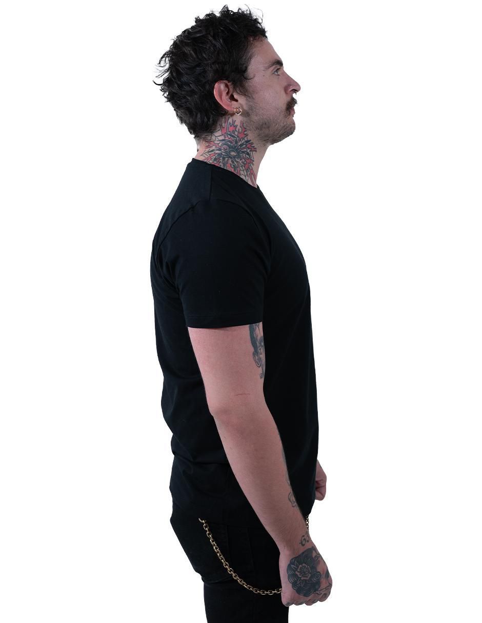 Playera cuello redondo para hombre