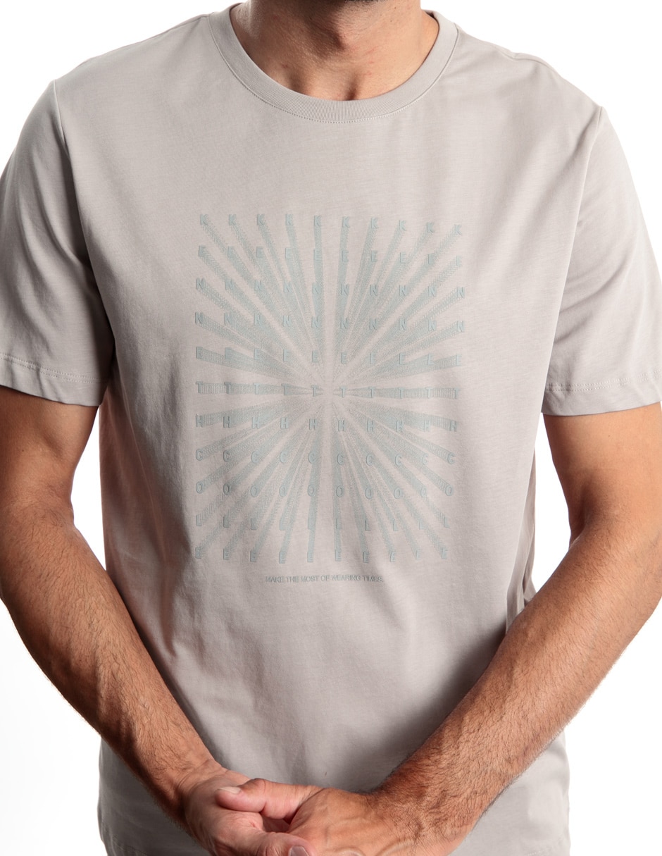 Playera Kenneth Cole cuello redondo para hombre