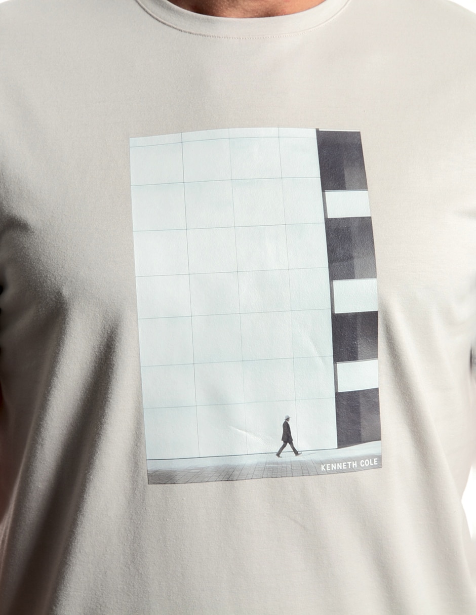 Playera cuello redondo para hombre 3
