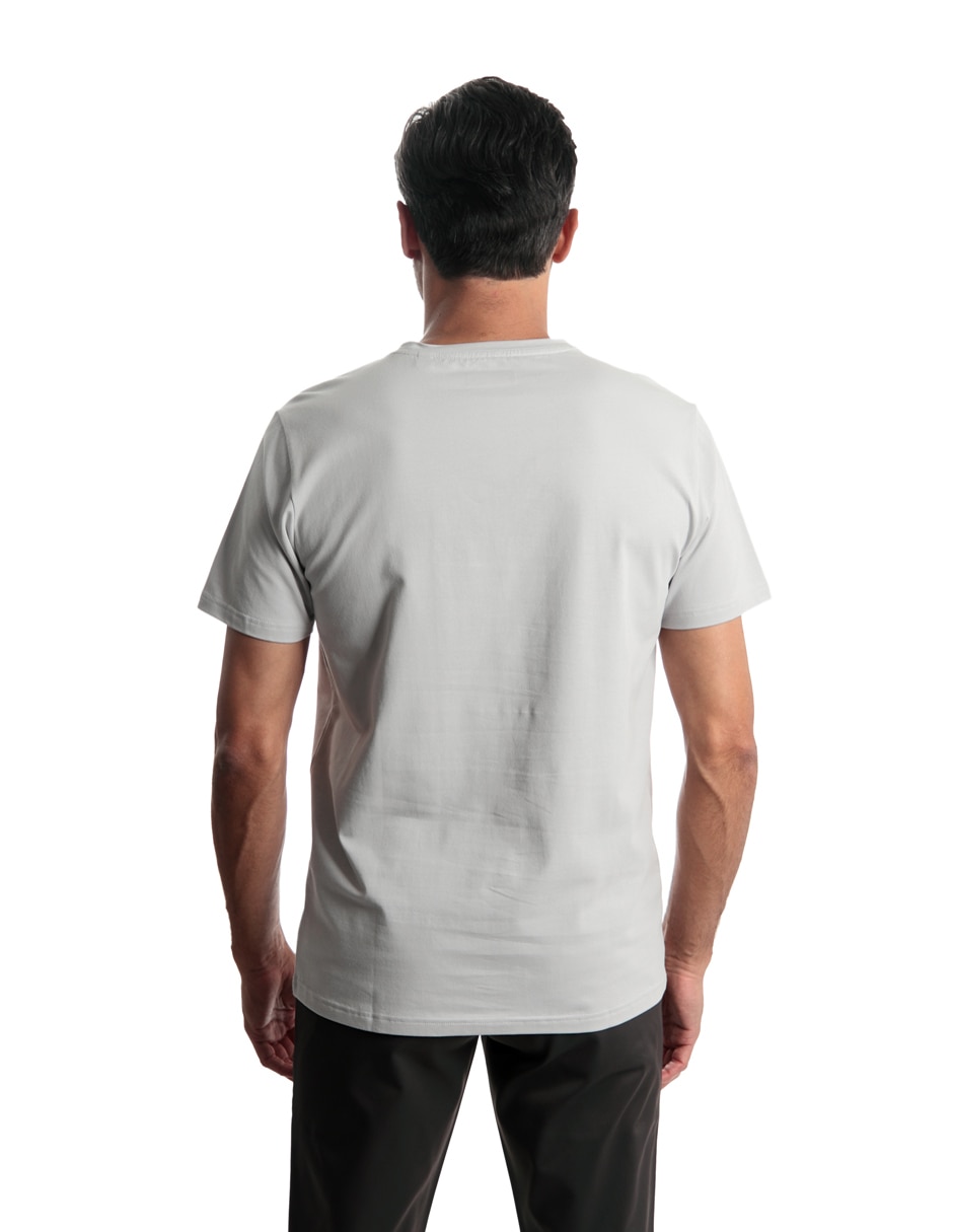 Playera cuello redondo para hombre 4