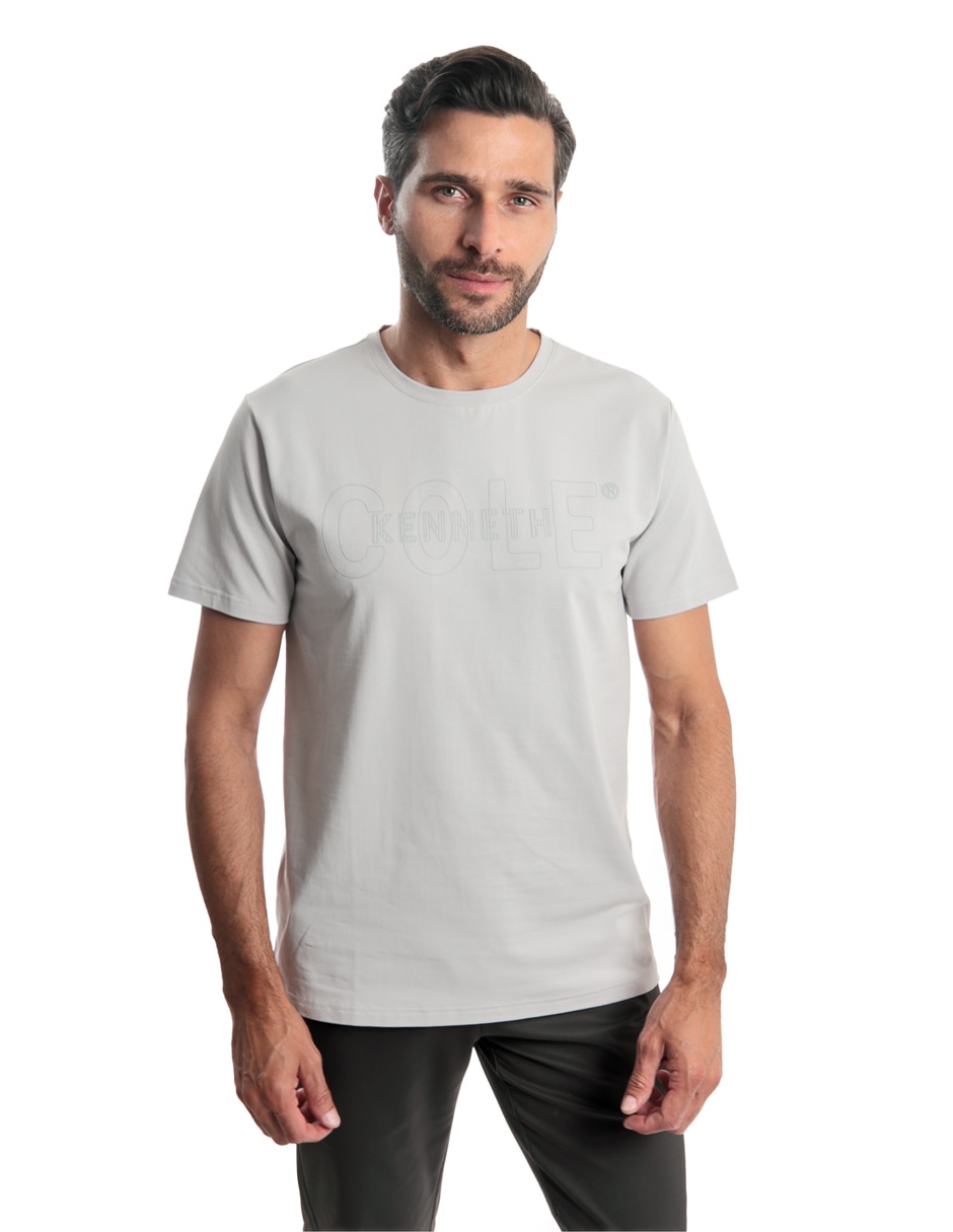 Playera cuello redondo para hombre