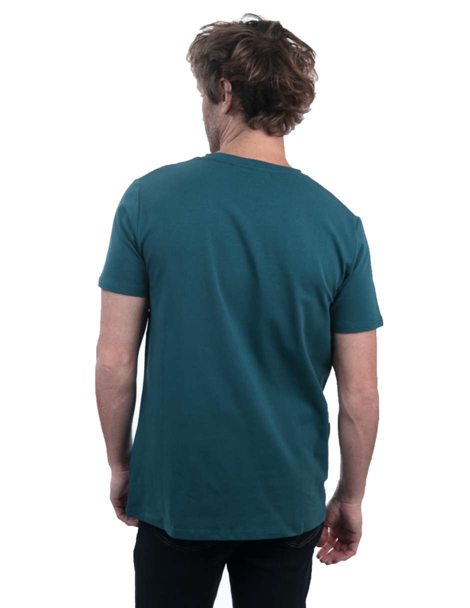 Playera cuello redondo para hombre 4