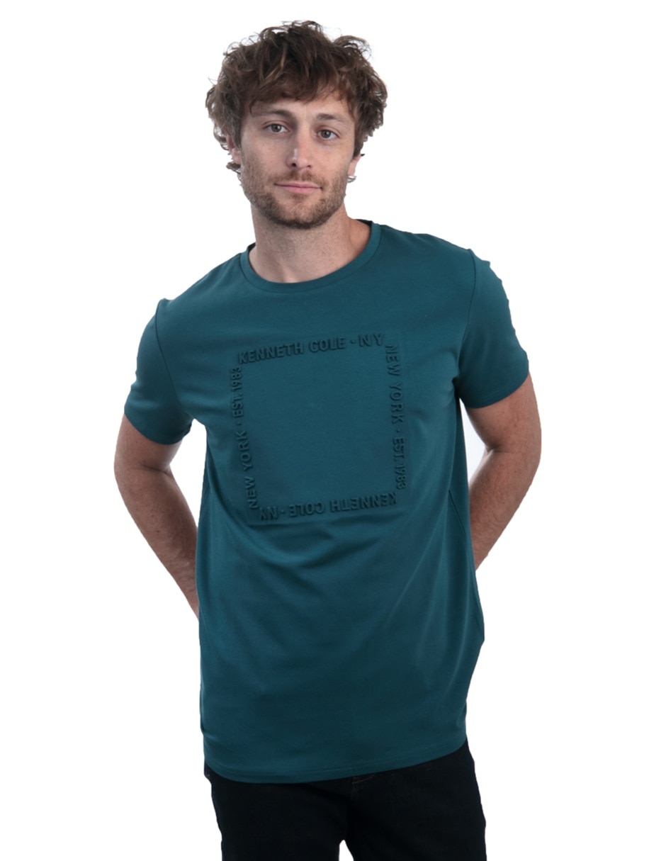 Playera cuello redondo para hombre