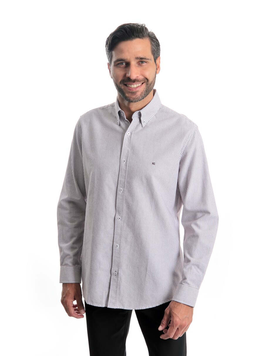 Camisa casual manga larga para hombre Camisa casual manga larga para hombre