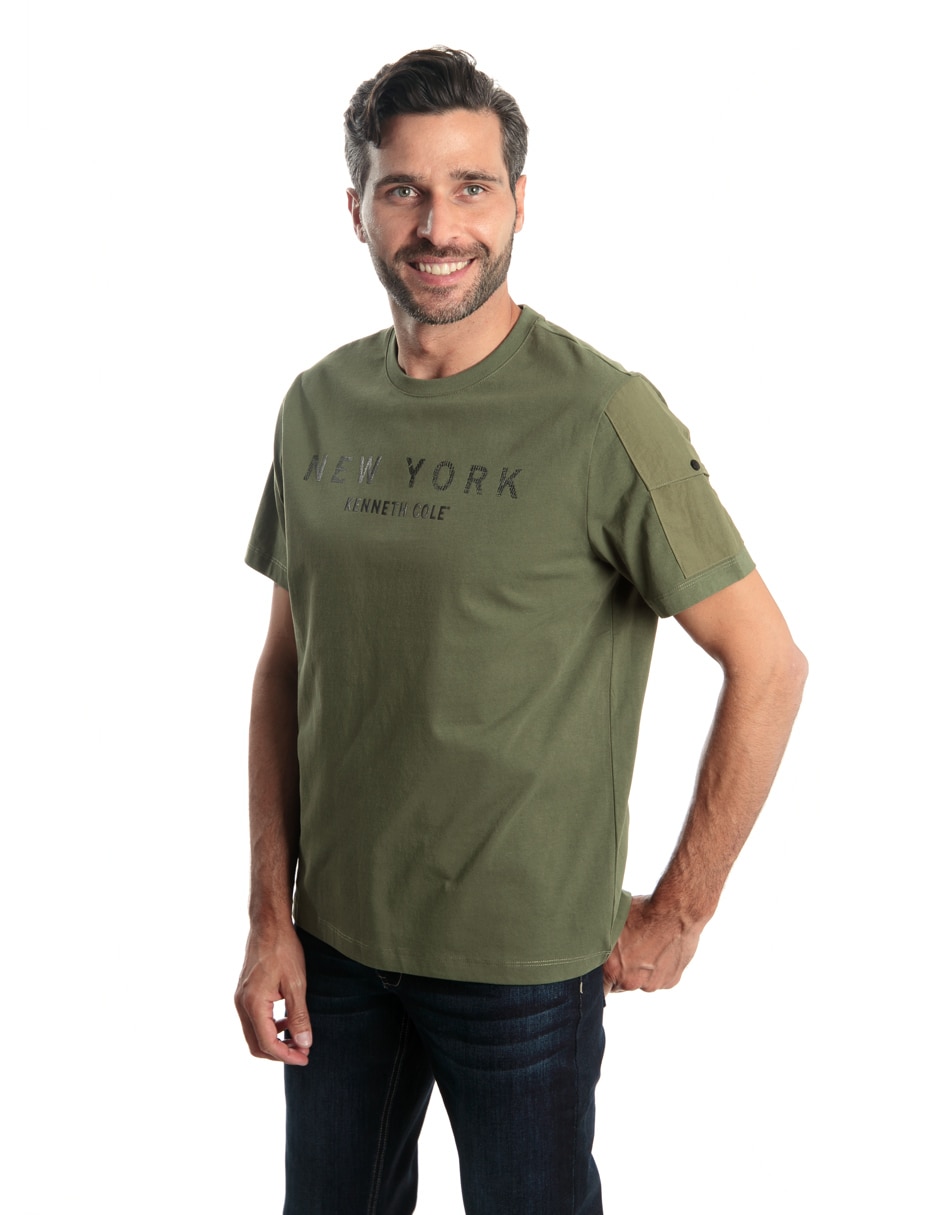 Playera Kenneth Cole cuello redondo para hombre