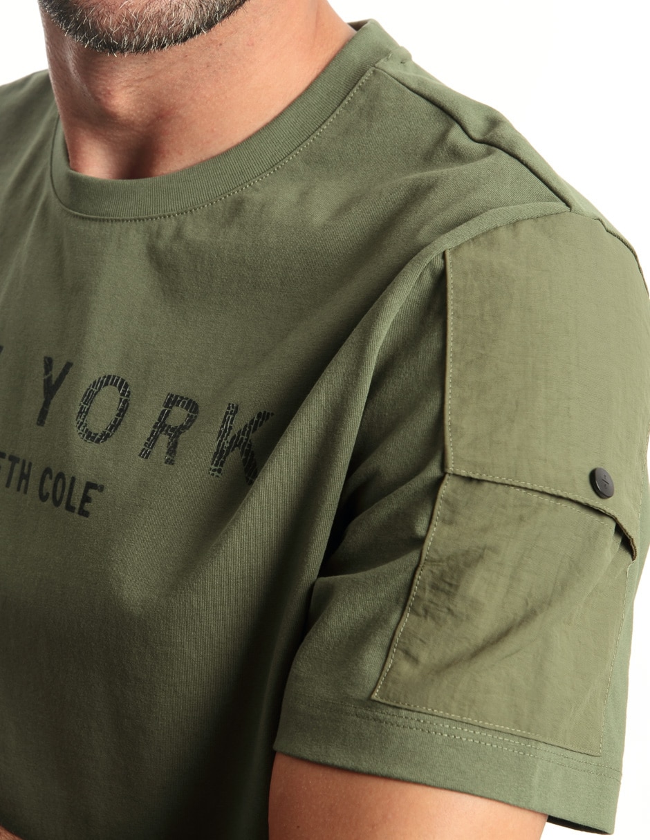 Playera Kenneth Cole cuello redondo para hombre