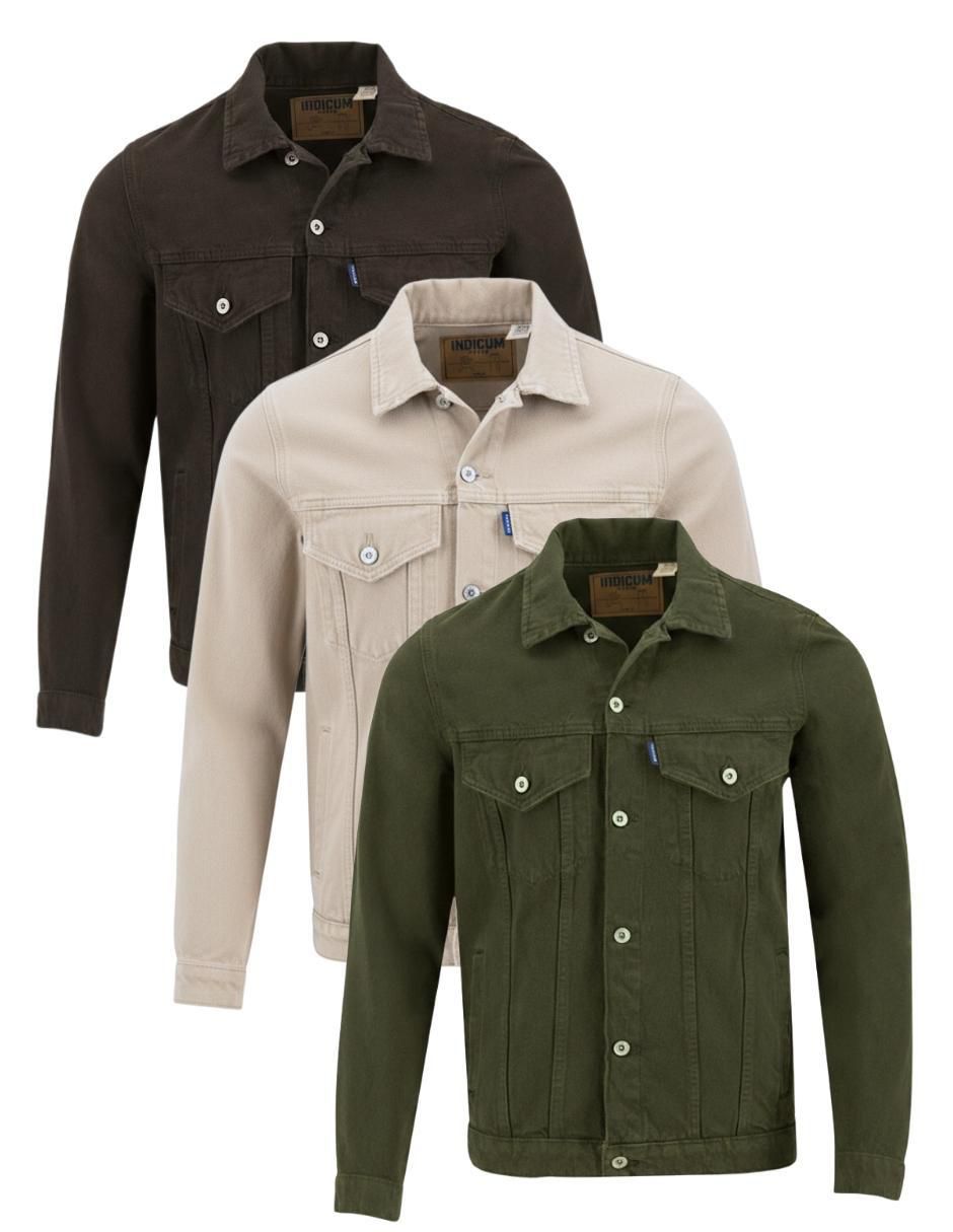 Set chamarra denim de mezclilla con bolsillos para hombre Set chamarra denim de mezclilla con bolsillos para hombre