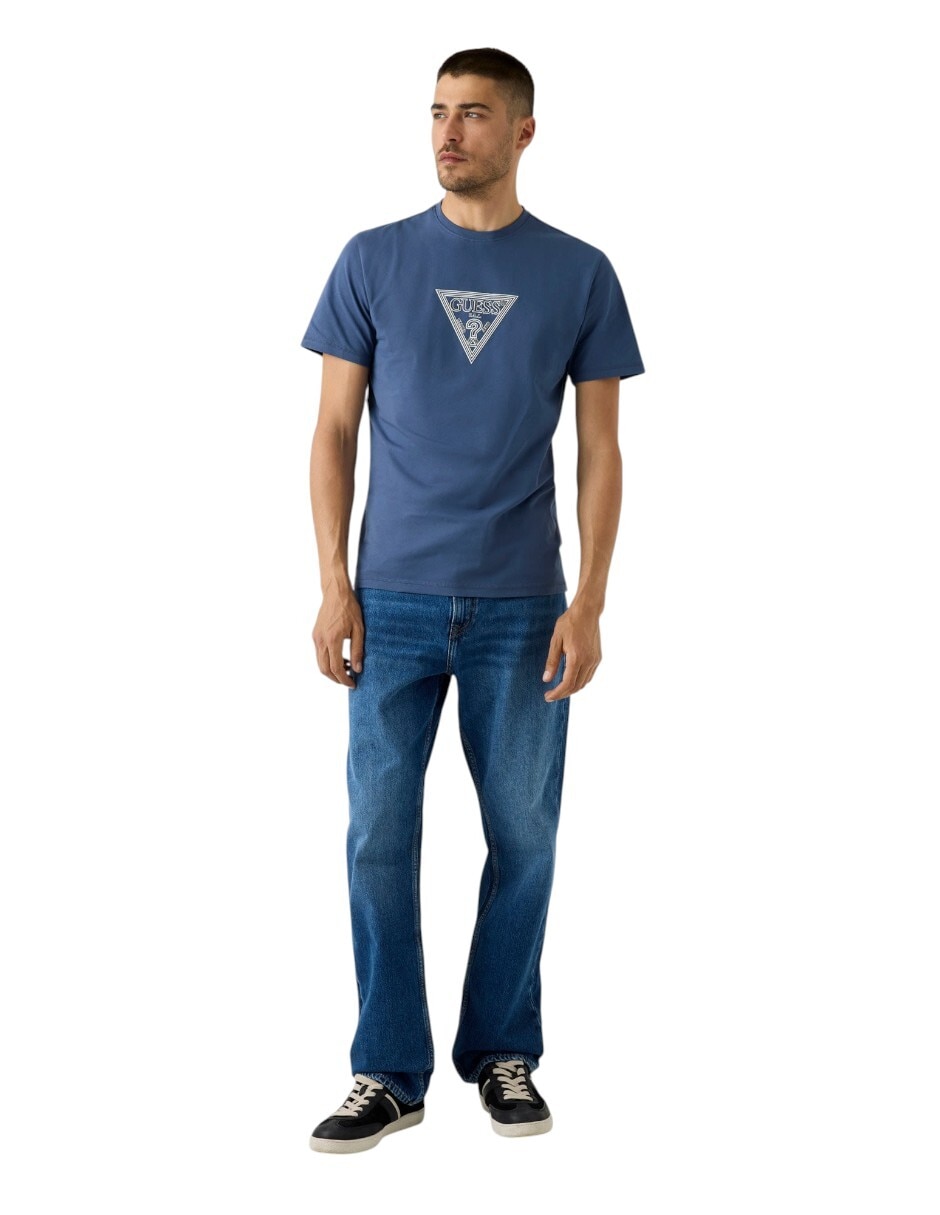 Playera cuello redondo para hombre 2