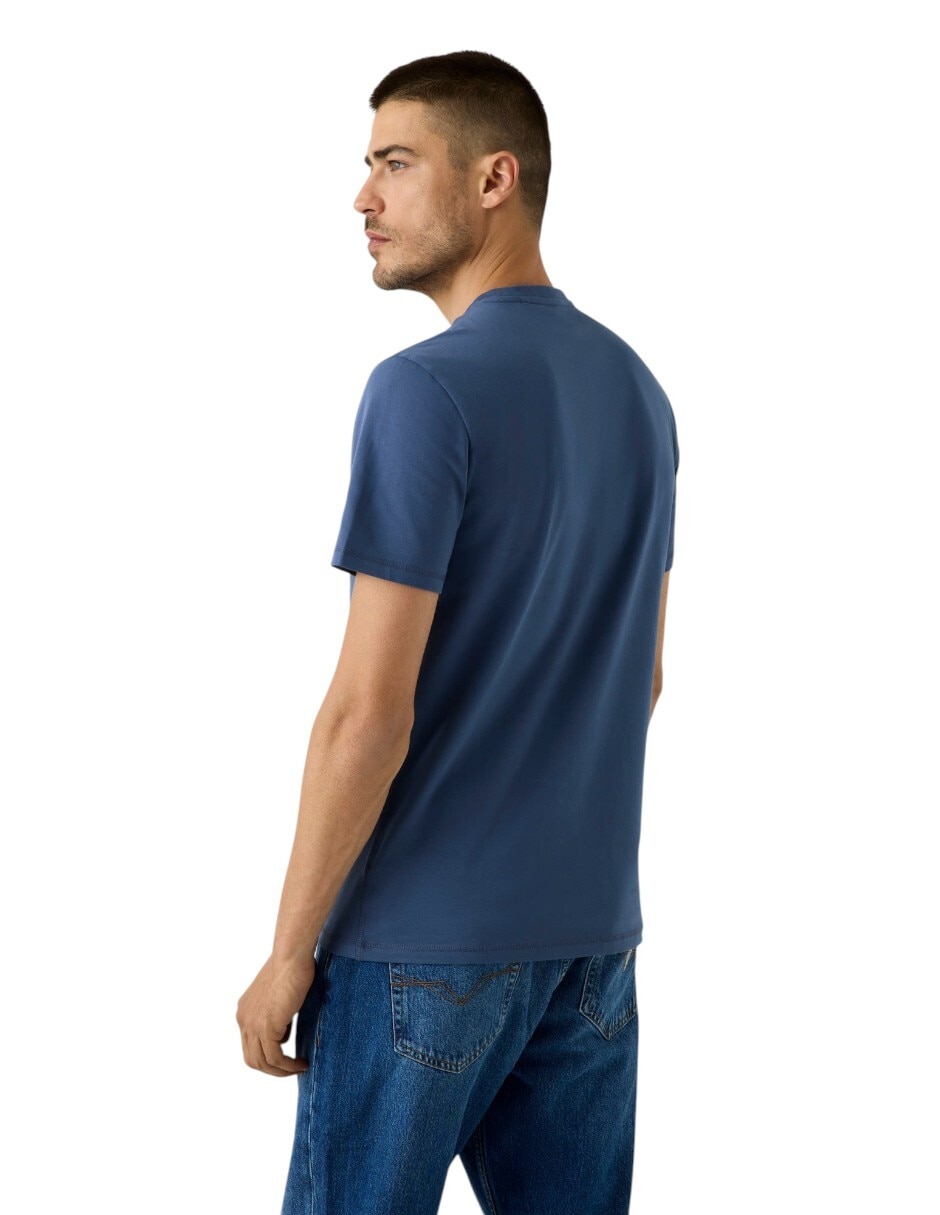 Playera cuello redondo para hombre 3