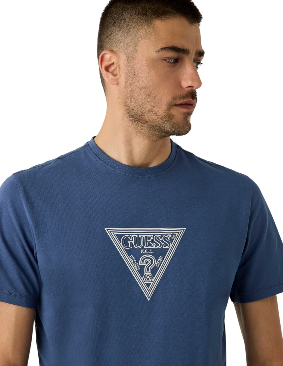 Playera cuello redondo para hombre 4