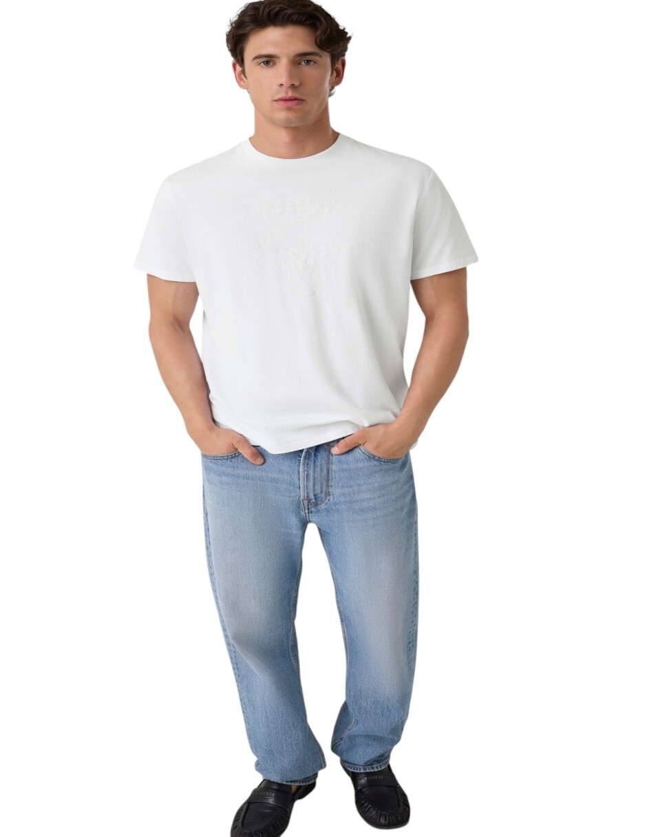 Playera cuello redondo para hombre 2