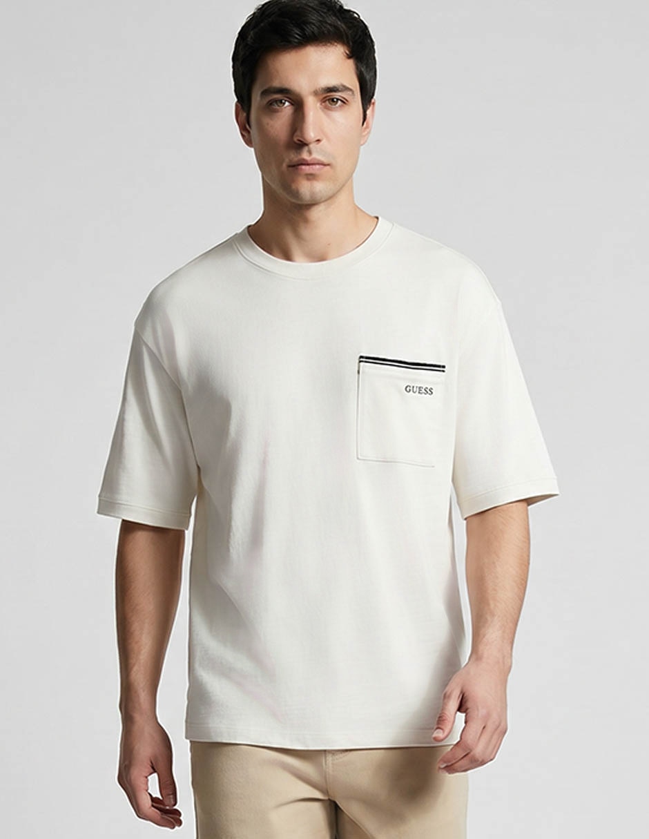 Playera cuello redondo para hombre