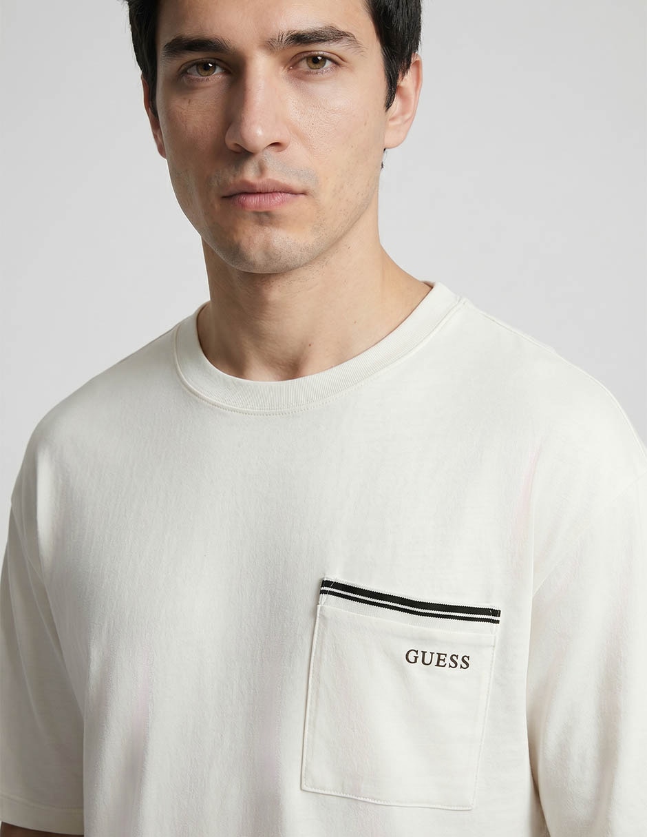 Playera Guess cuello redondo para hombre