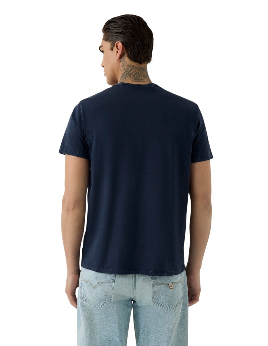 Playera cuello redondo para hombre 2