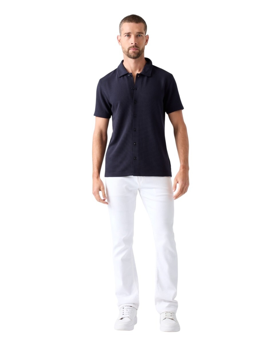 Camisa casual Guess manga corta para hombre