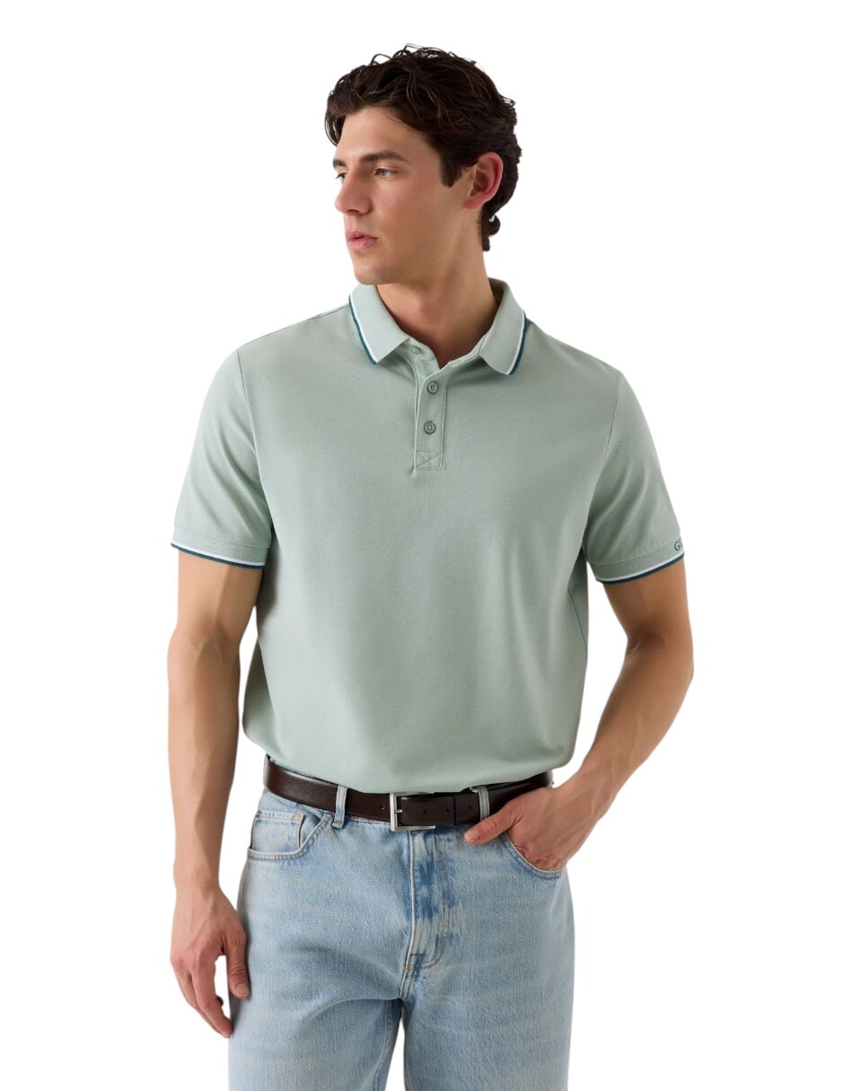 Playera tipo polo SM26 para hombre