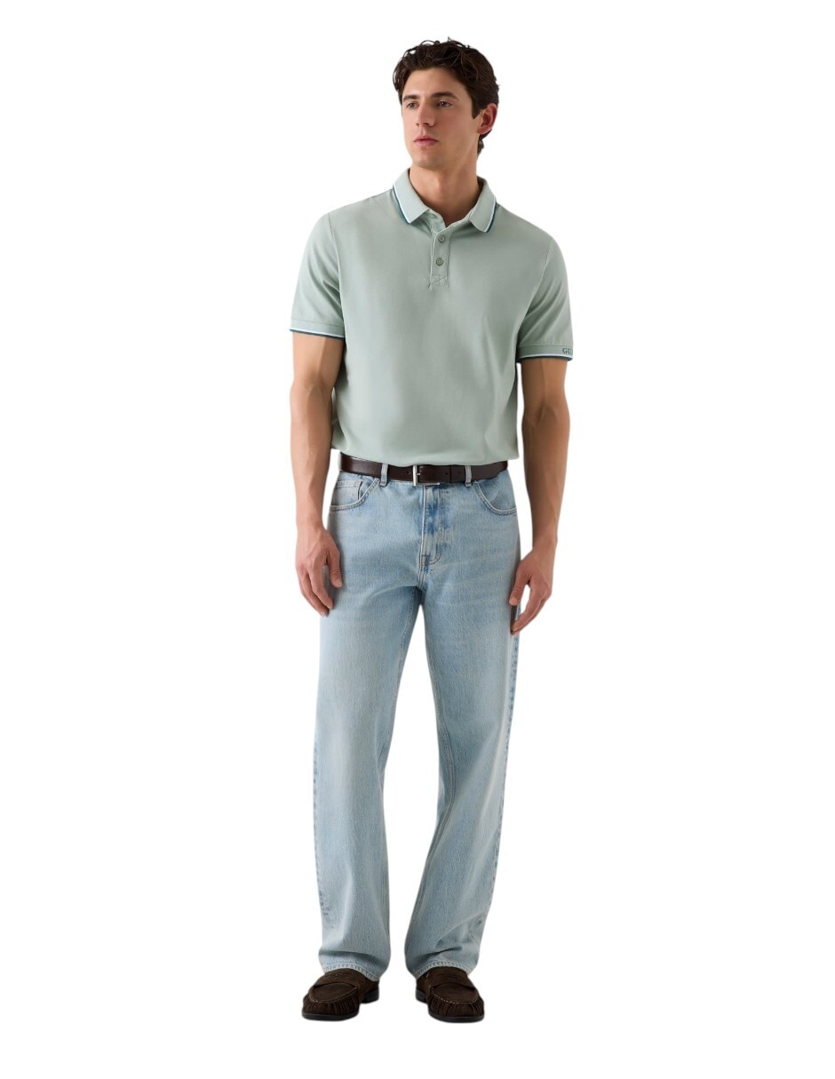 Playera tipo polo SM26 para hombre 2