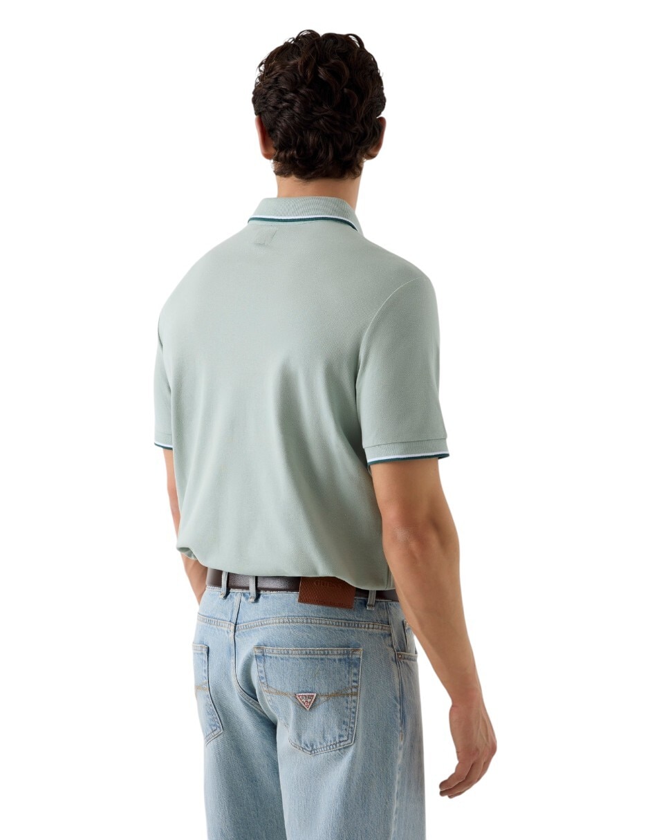 Playera tipo polo SM26 para hombre 3